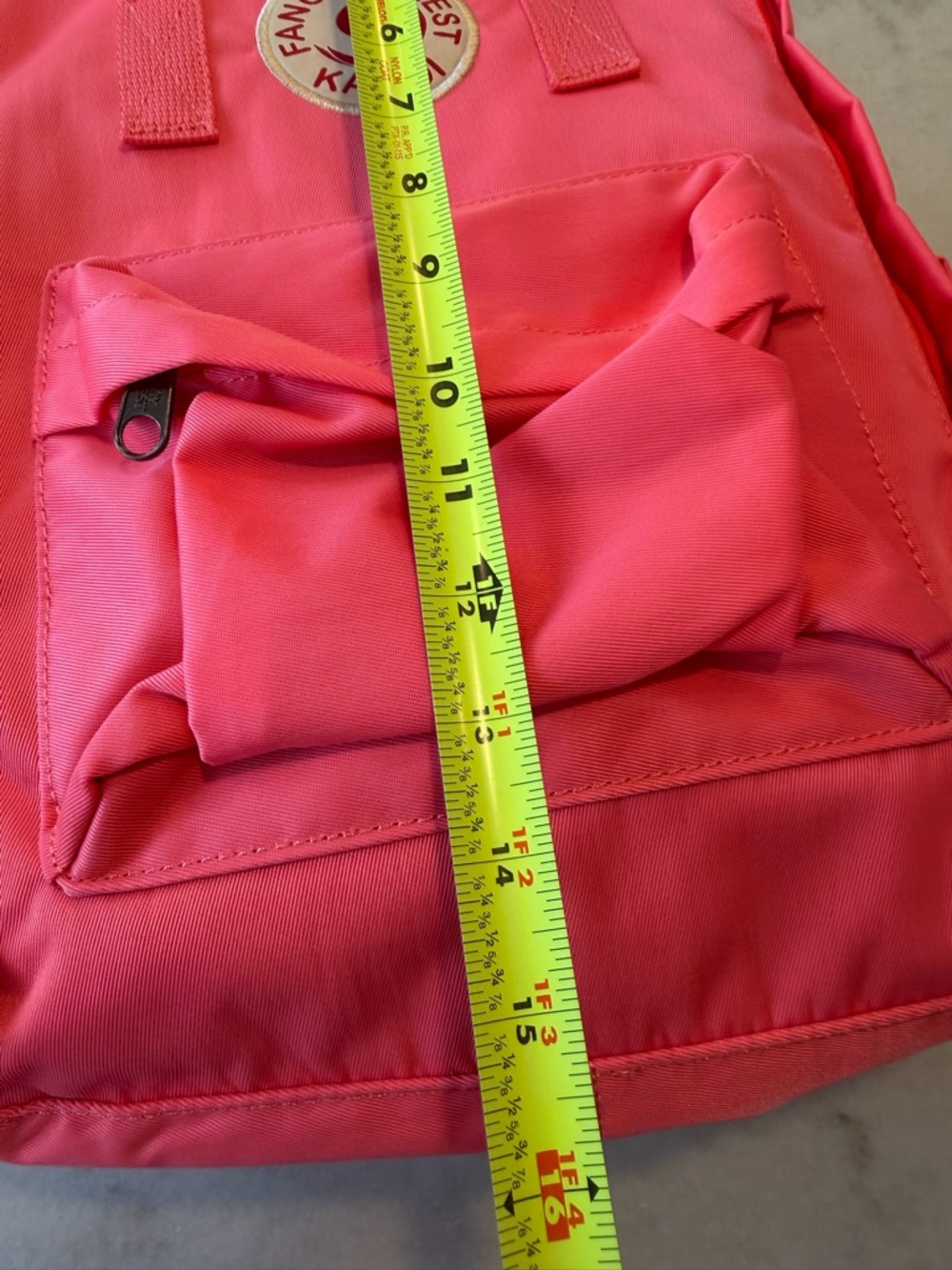 KALIDI FANCY FOREST ! Coral Pink Compact Backpack - Lightweight Everyday Bag - Picture 7 of 8